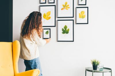 Nature-Inspired Wall Art Finish